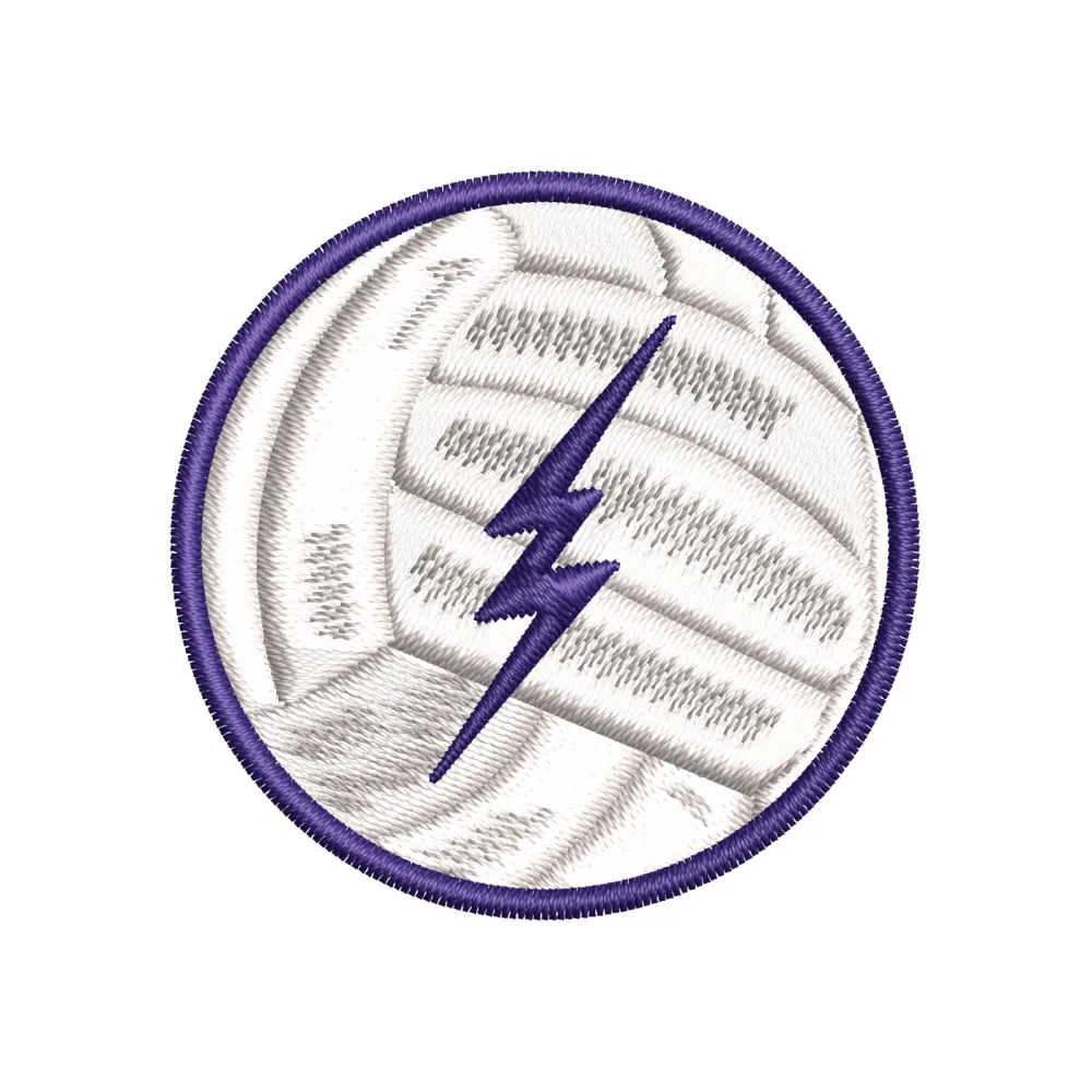 Electric Ball Embroidery Design