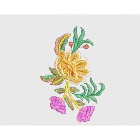 Flower Embroidery Design