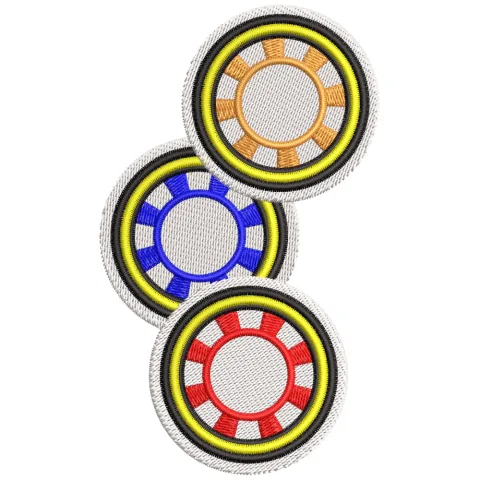 Wheels Embroidery Design