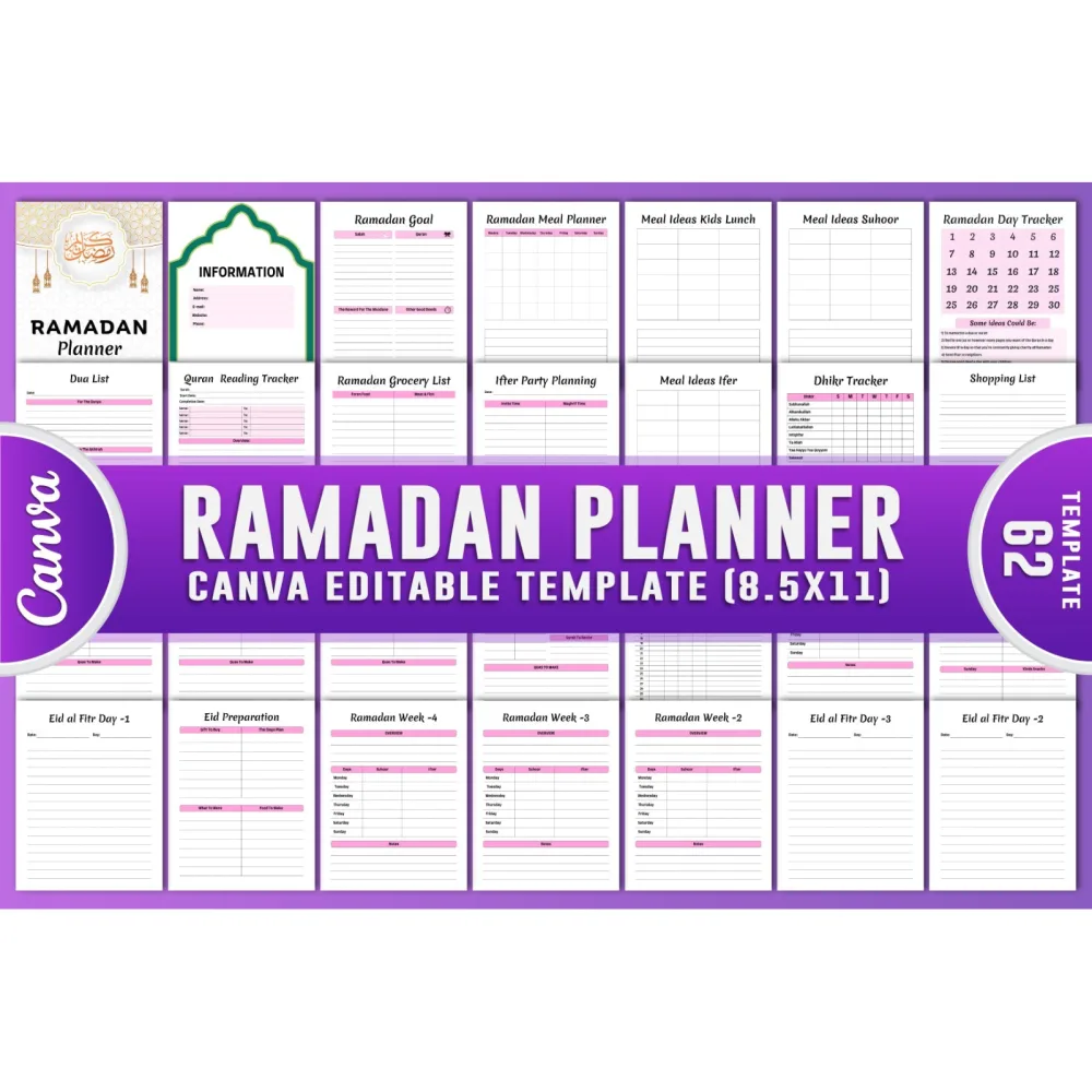 Ramadan Planner