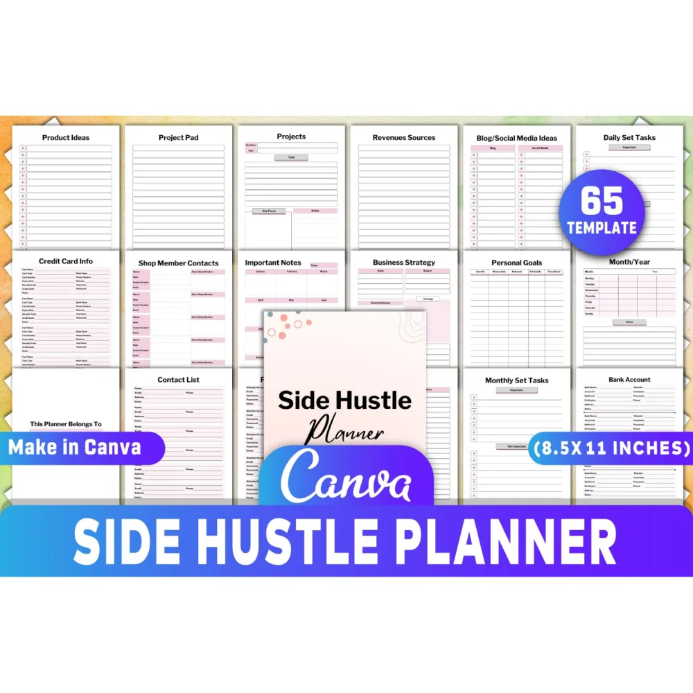 Side Hustle Planner