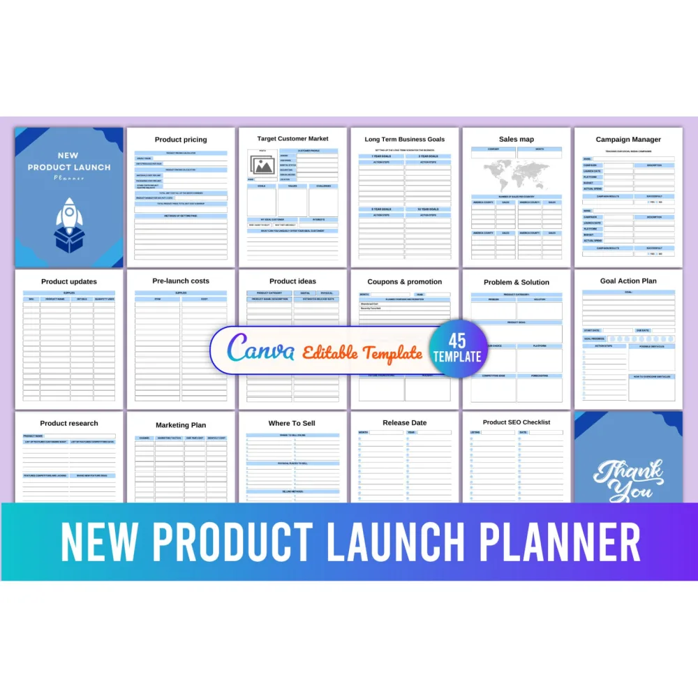 New Product Launch Planner