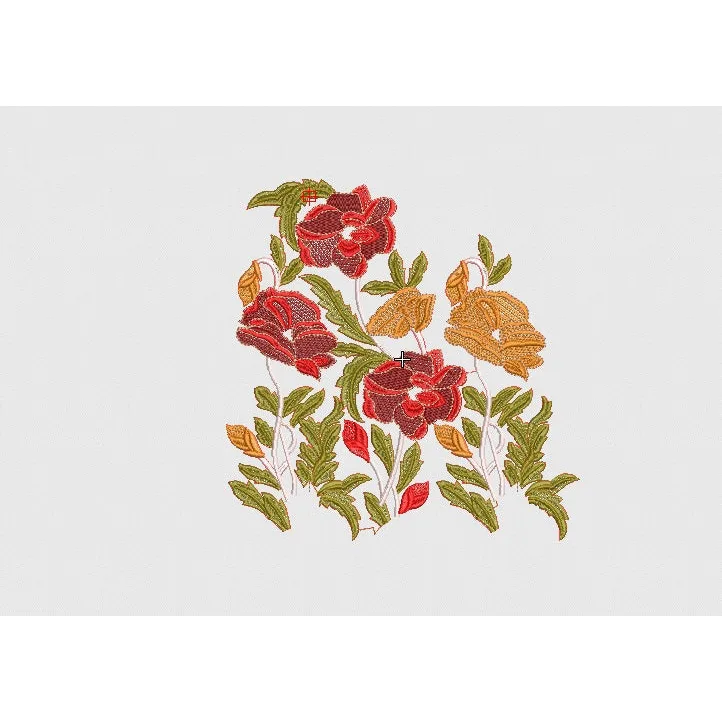 Flower Embroidery Design