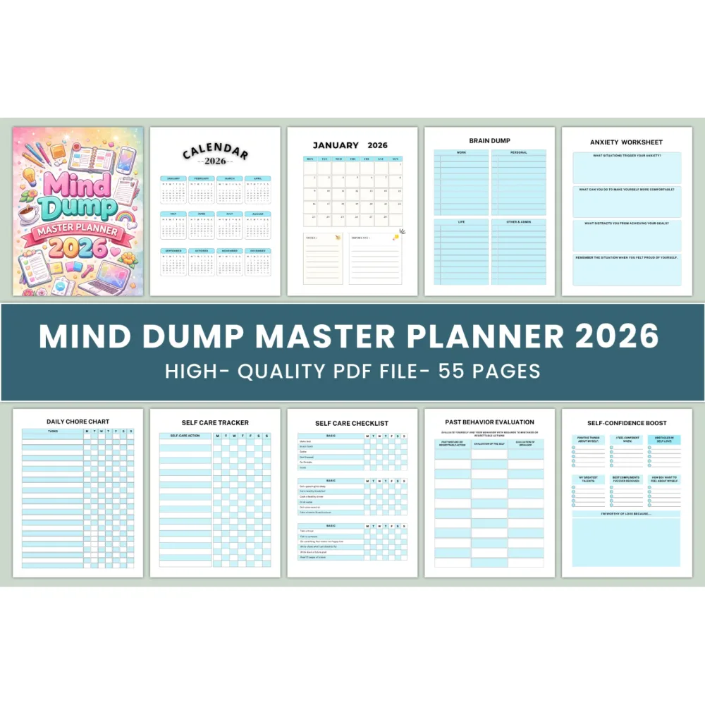 Mind Dump Master Planner