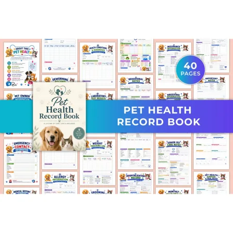 Pet Health Book