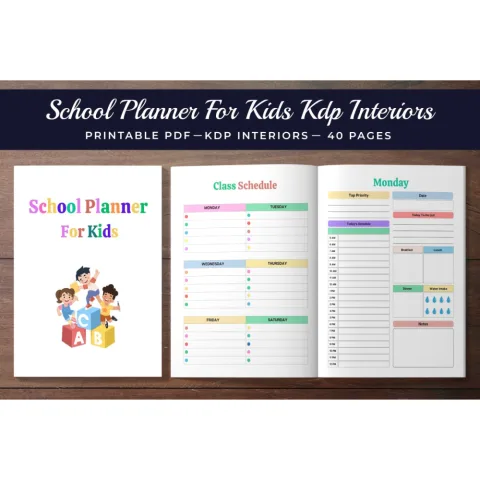 Kids School Planner
