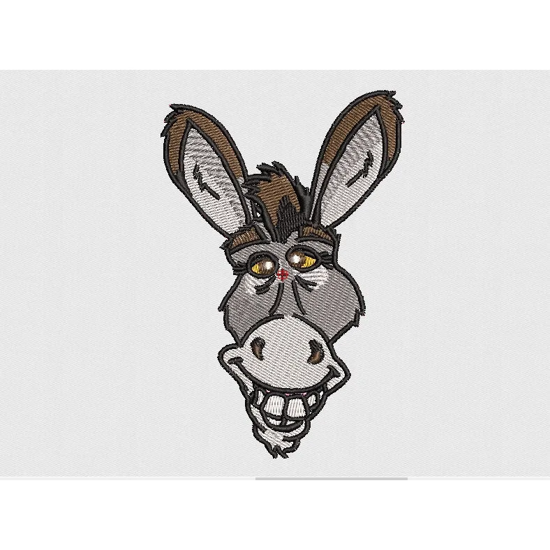 Donkey Embroidery Design