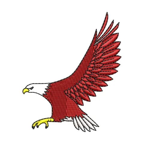 Pak Eagle Embroidery Design