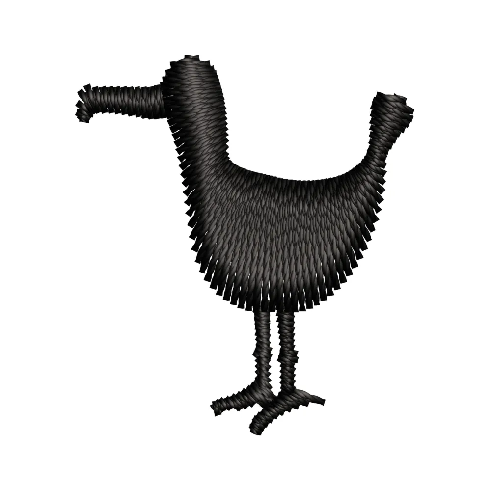 Duck Bird Embroidery Design