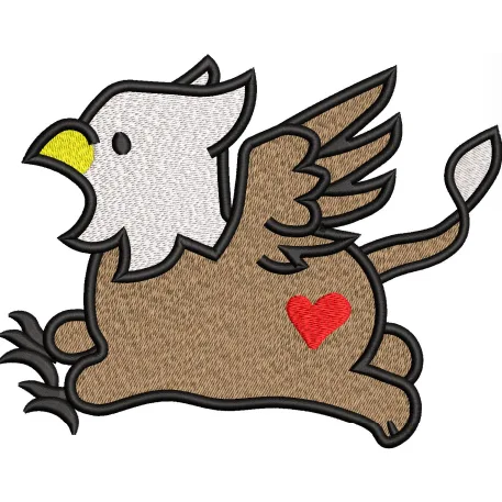 Eagle Embroidery Design