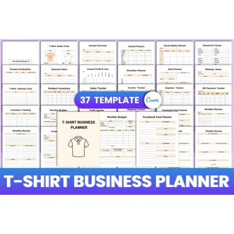 T-Shirt Business Planner