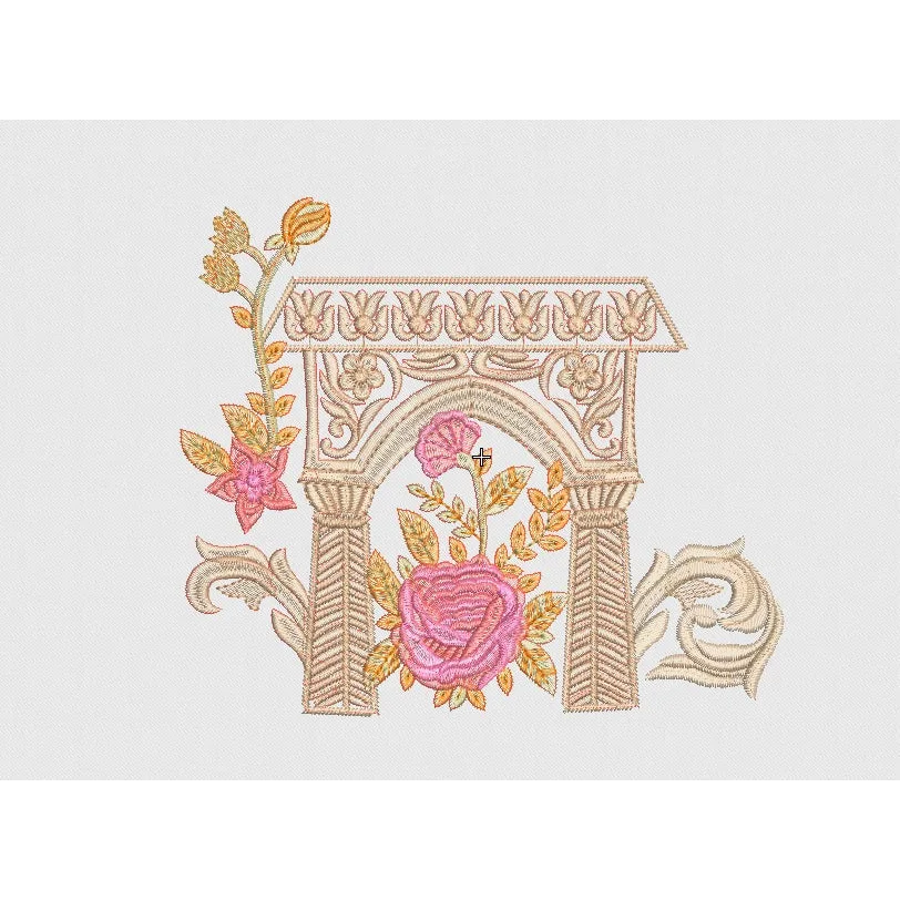 Flower Embroidery Design