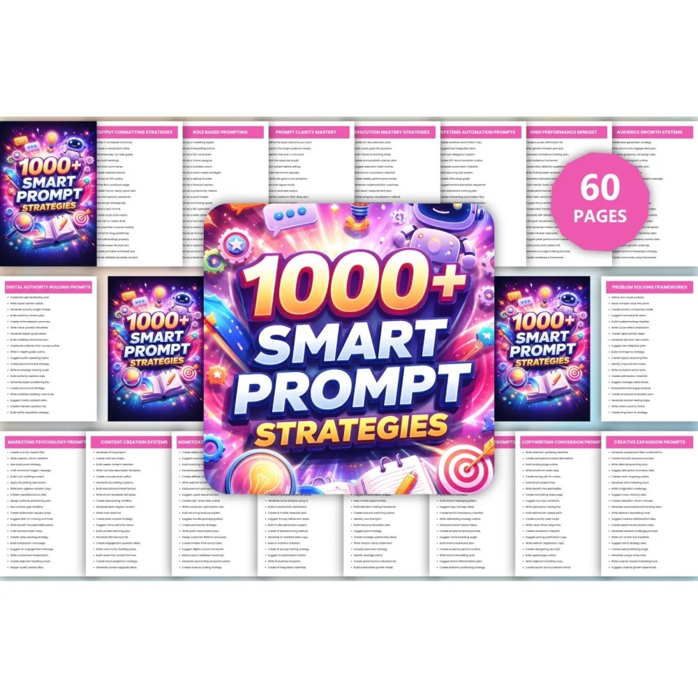 Smart Strategies Prompts