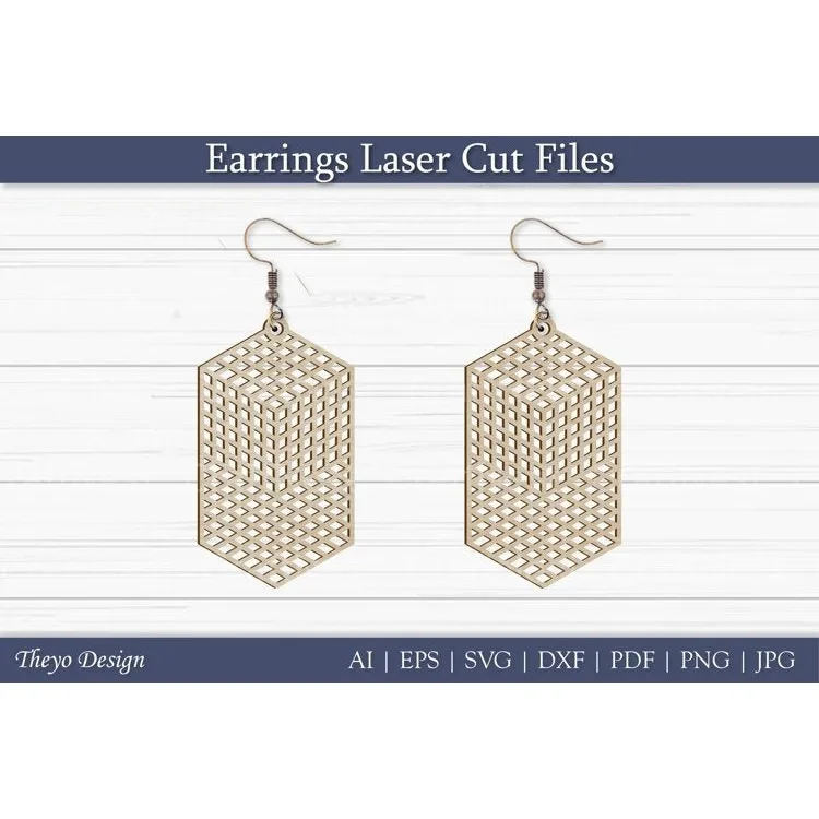 Laser Cut Earrings SVG Bundle