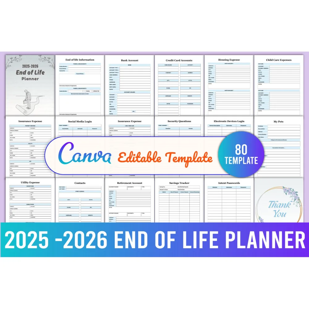 End of Life Planner Guide