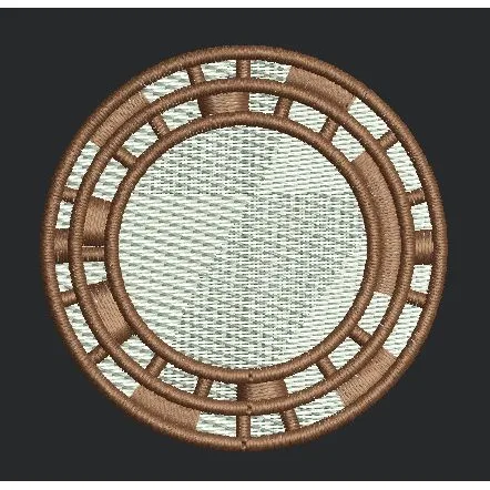 Medal Design Embroidery Design