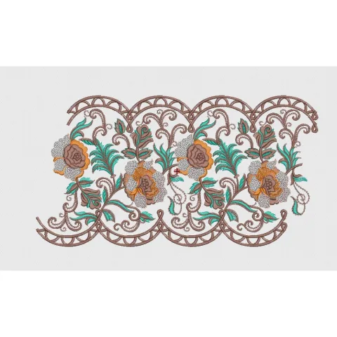 Flower Embroidery Design