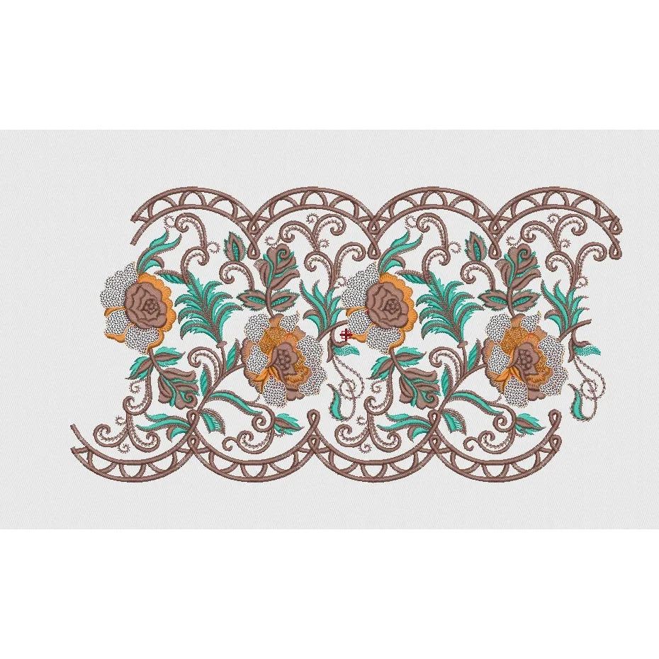 Flower Embroidery Design