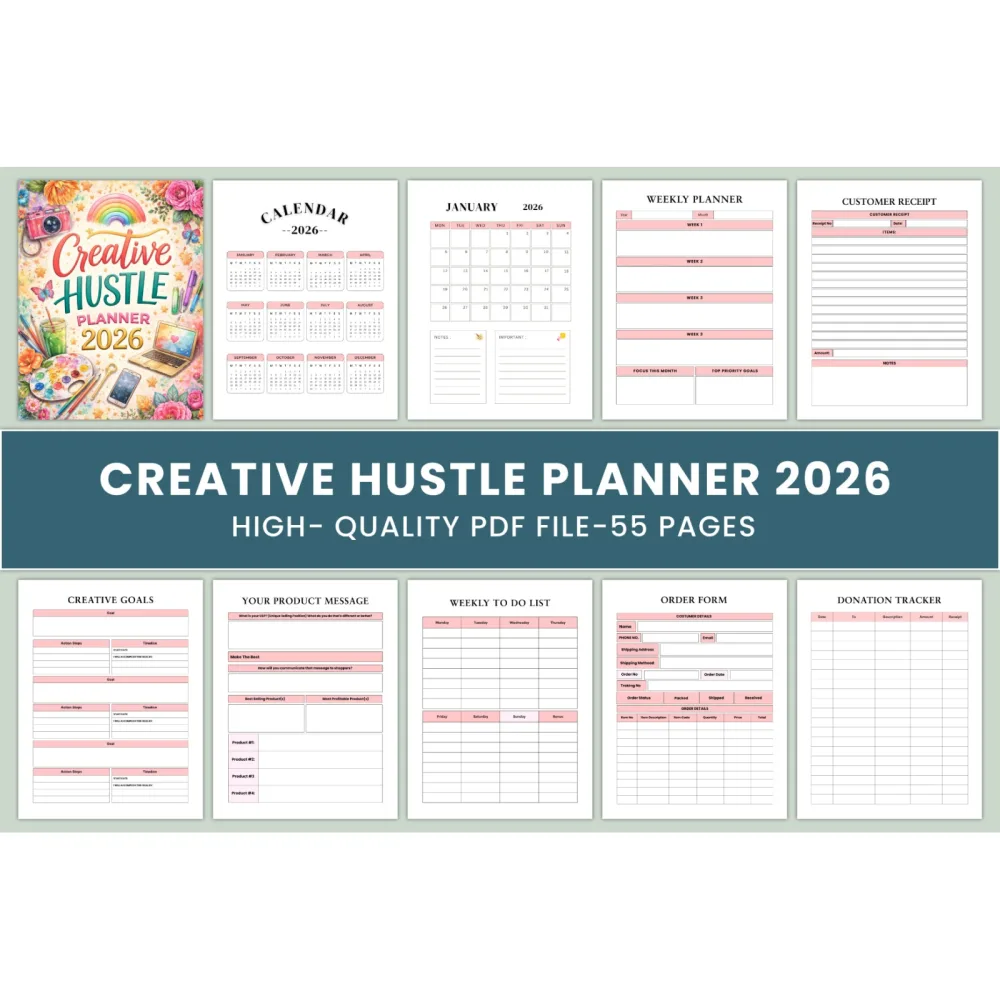 Creative Hustle Planner