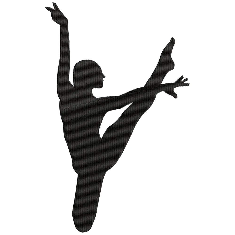 Man Of Dance Embroidery Design