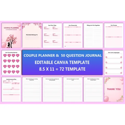 Couple's 50 Question Planner