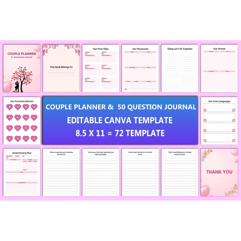 Couple's 50 Question Planner
