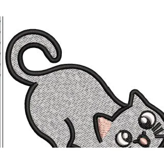 Cat Embroidery Design
