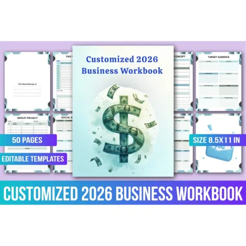 Customized Business Workbook