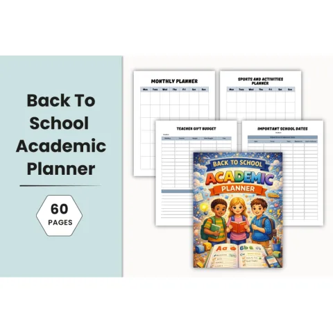 Back to School Academic Planner