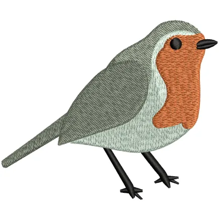 Sparrow Embroidery Design