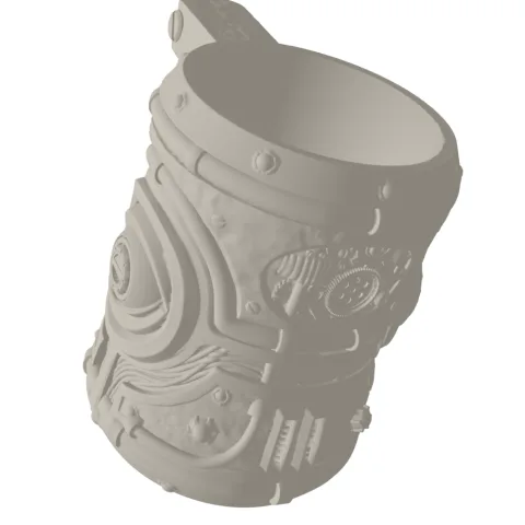 Steampunk Mug 3D Print STL File