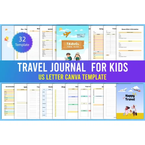 Travel Journal for Kids