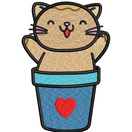 Teddy Bear Embroidery Design
