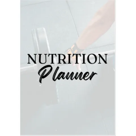 Nutrition Planner Bundle