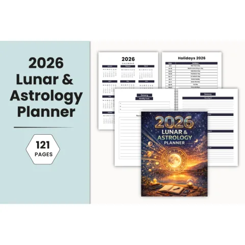 Lunar Astrology Planner
