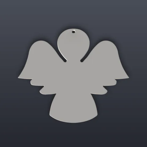 Angel 3D Print STL File