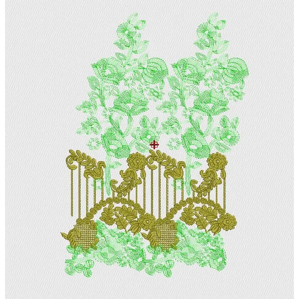 Flower Embroidery Design