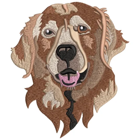 Dog Embroidery Design