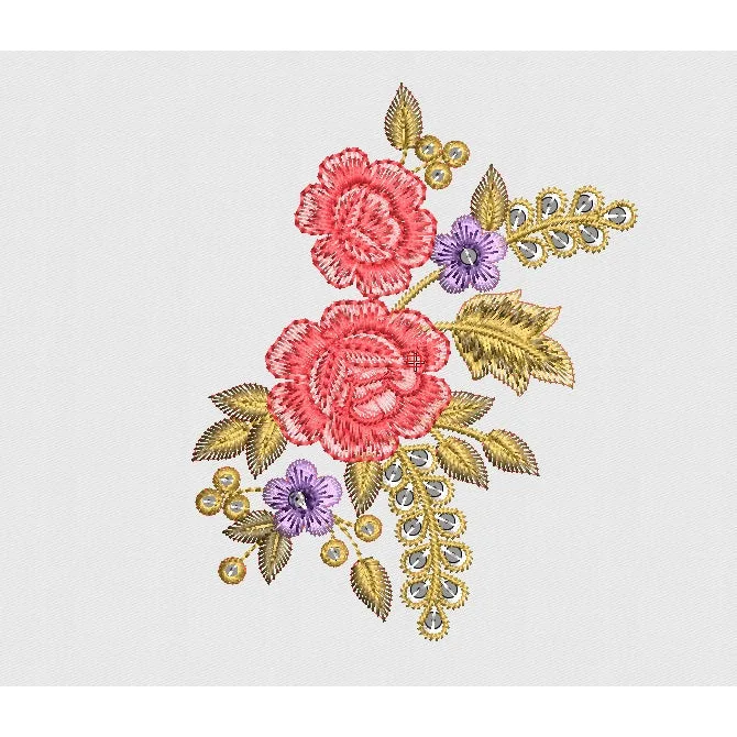 Flower Embroidery Design