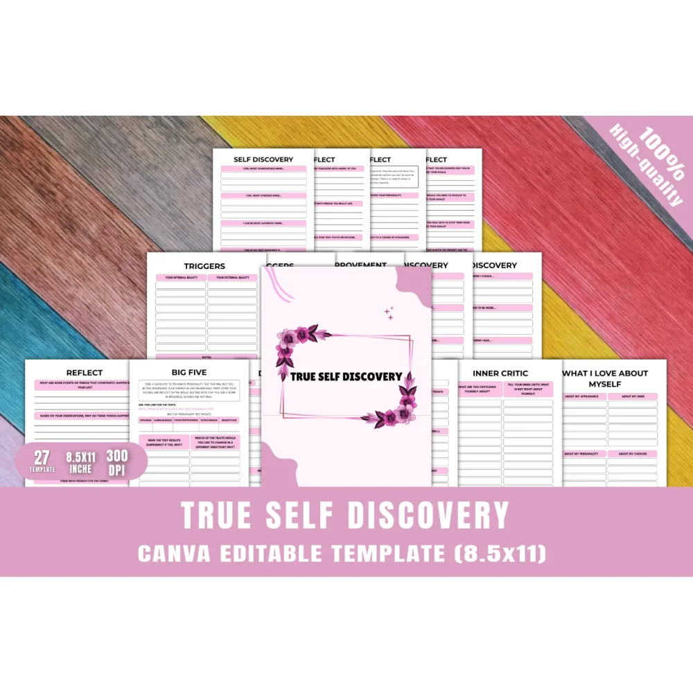 True Self Discovery Planner