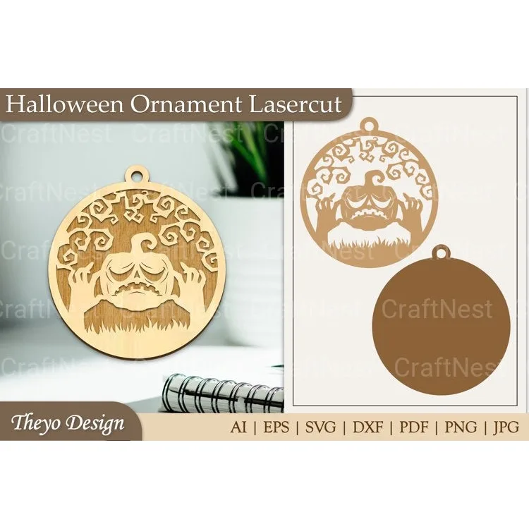 Ornament Halloween SVG Bundle