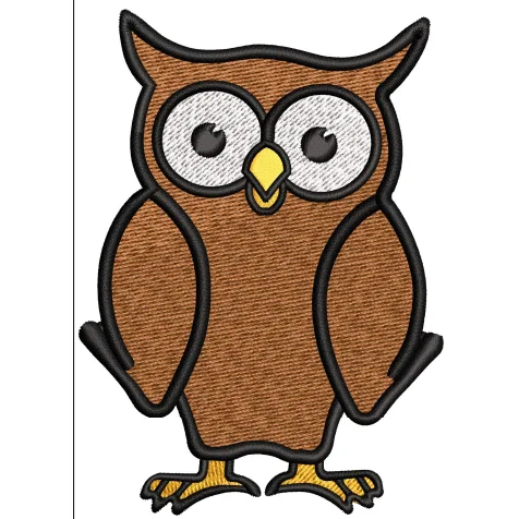 Owl Embroidery Design