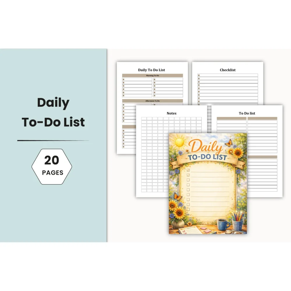 Daily To-Do List Planner