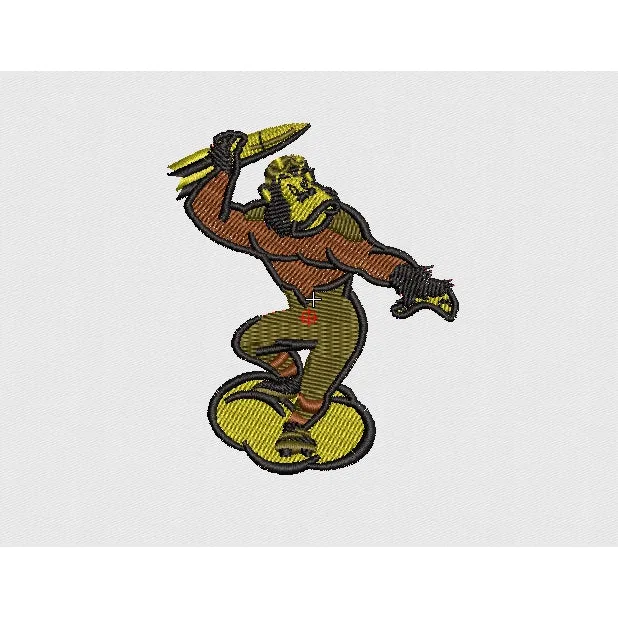 Monkey Embroidery Design