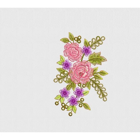 Flower Embroidery Design 841