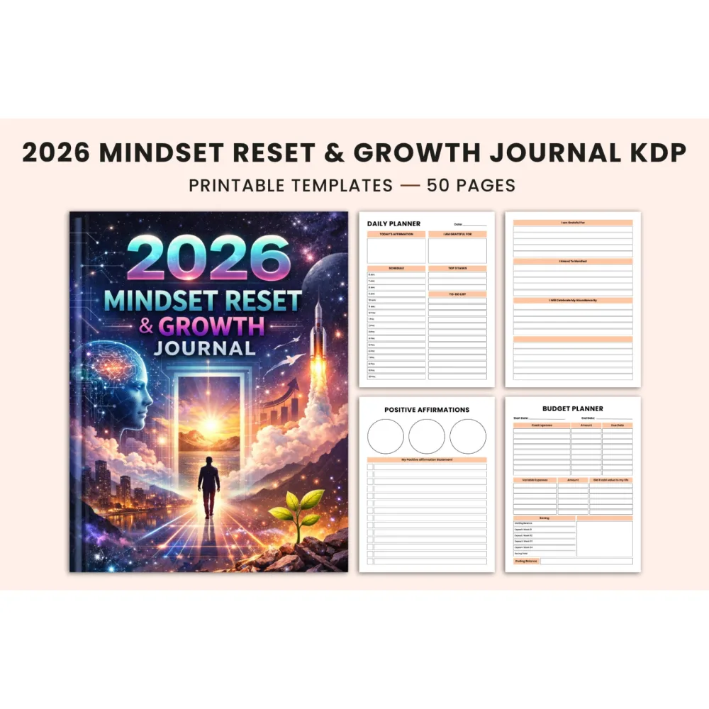 Mindset Reset Growth Journal