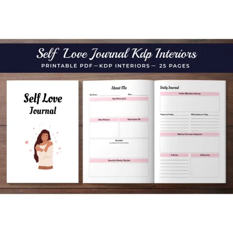 Self Love Journal: Enhance Your Wellbeing