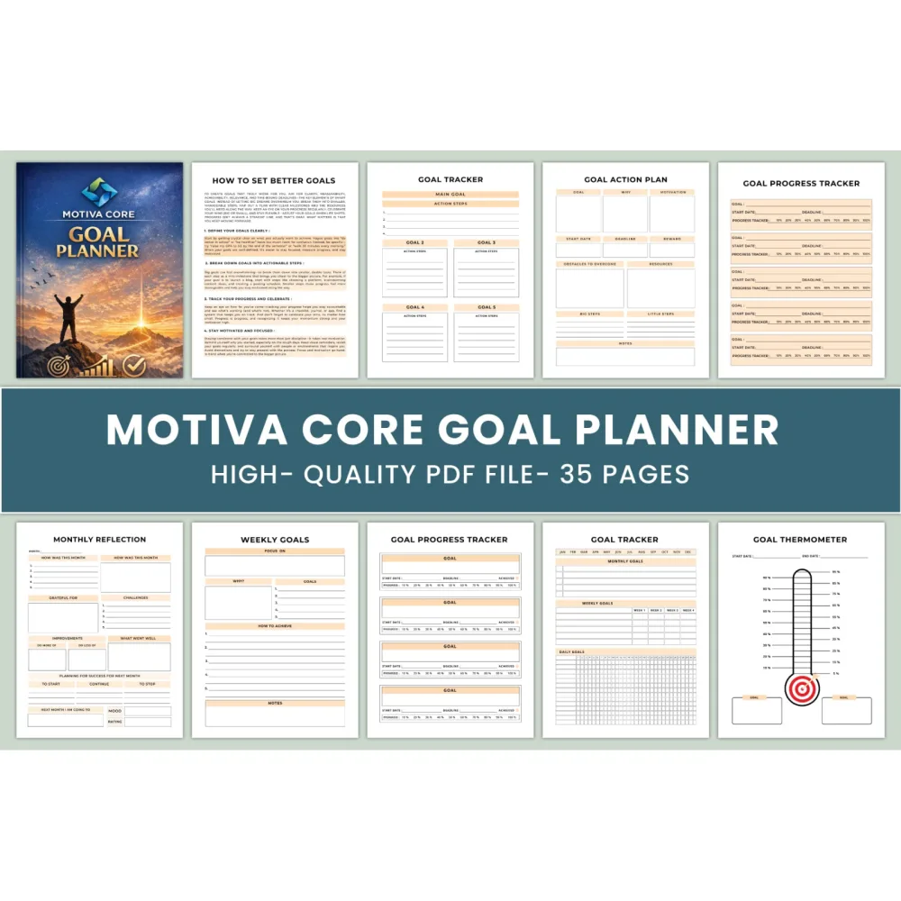 Motiva Core Goal Planner