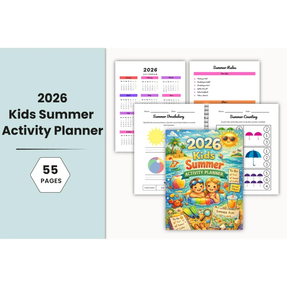 Kids Summer Activity Planner