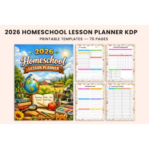 Homeschool Lesson Planner 15